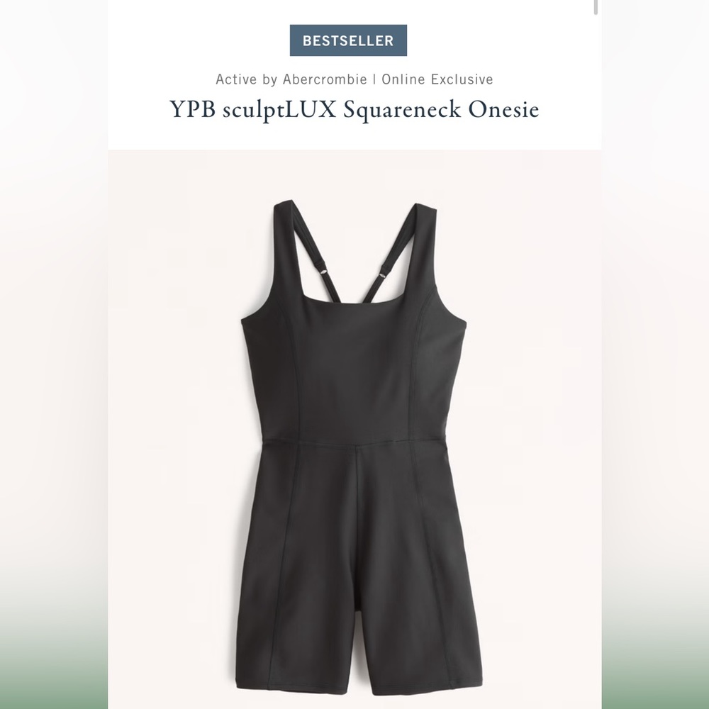 Your Personal Best by Abercrombie SculptLUX Squareneck Onsie